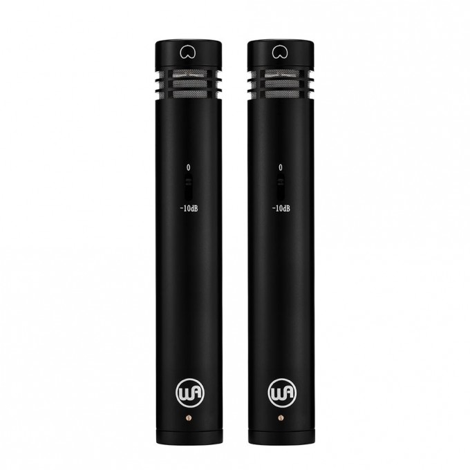 Конденсаторные микрофоны WARM AUDIO WA84-C-B-ST Stereo Pair - Black 85991